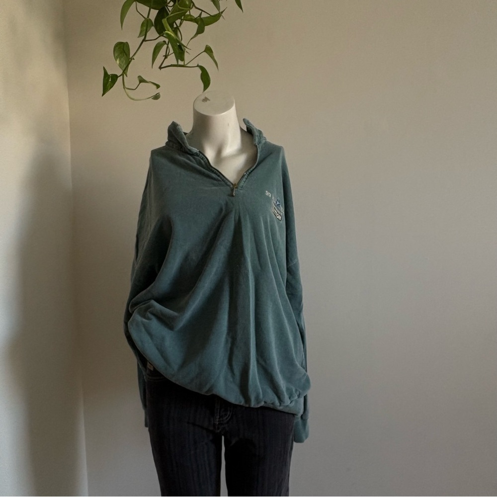 Vintage Ash City Quarter-Zip Sweatshirt – Made in Canada (Men’s M)